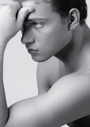 Pathological release from men when he is excited